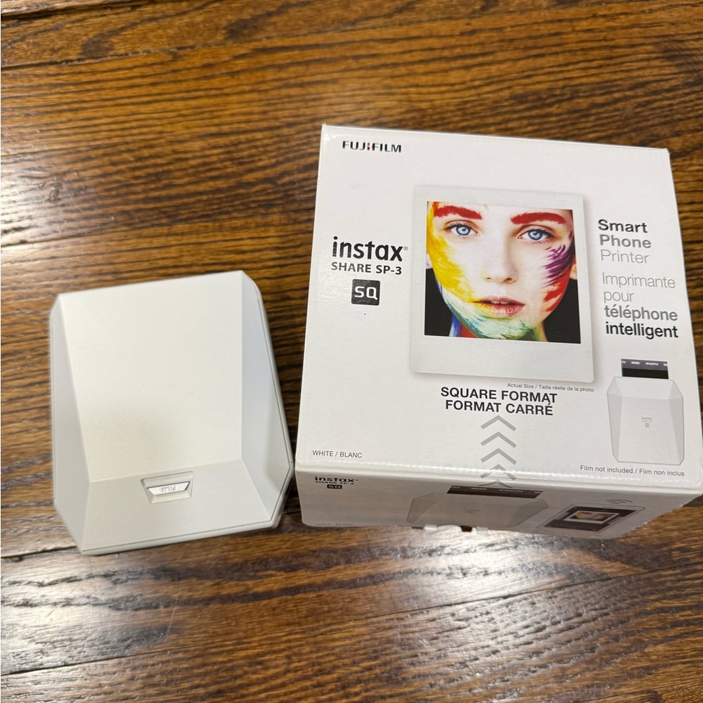 Fujifilm Instax SP-3 Color Mobile Printer - White
